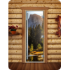 Дверь для сауны DoorWood (Дорвуд) 70x200 Престиж Фотопечать A090 левая