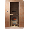 Дверь для сауны DoorWood (Дорвуд) 70x210 Фотопечать A040 правая, коробка ольха