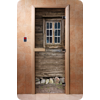 Дверь для сауны DoorWood (Дорвуд) 70x210 Фотопечать A042 правая, коробка ольха