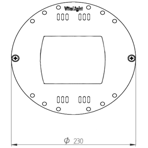         .  Hugo Lahme (VitaLight) 28 , d=230 , 24 , RGBW, Rg5