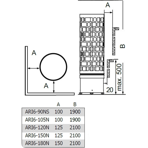    Sawo Aries ARI6 150NS-P