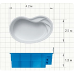    Ocean standart  4.2x2.5x1.5  :  