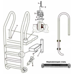     Mayer Schwimmbad Muro 4   MU-415  AISI-316