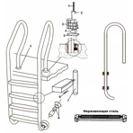     Mayer Schwimmbad Mixta 5   SF-515  AISI-304