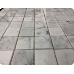     ORRO mosaic STONE BIANCO CARRARA POL (30x30)