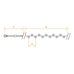  -  Feron CL02 20 LED , 1,9 +1.5  